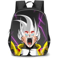 Dragon Ball Baby Vegeta Backpack StudentPack - Baby Vegeta Rages Cartoon Art