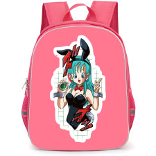 Dragon Ball Z Bulma Backpack School Bag StudentPack - Bulma Bunny Outfit Smiling Sticker