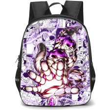 Dragon Ball Frieza School Backpack StudentPack - Frieza Comic Art Background