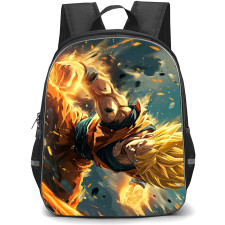 Dragon Ball Goku School Backpack StudentPack - Goku Super Saiyan Illustration
