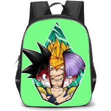 Dragon Ball Gotenks Backpack StudentPack - Gotenks Formation Sticker Art