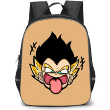 Dragon Ball Gotenks Backpack StudentPack - Gotenks Tricks Cartoon Sticker Art