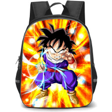 Dragon Ball Kid Gohan Backpack StudentPack - Kid Gohan Steely Determination