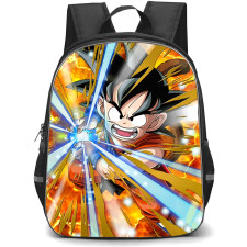 Dragon Ball Kid Goku Backpack StudentPack - Kid Goku Kamehameha