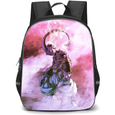 Dragon Ball Majin Buu School Backpack StudentPack - Super Buu Side Portrait Smoke Background
