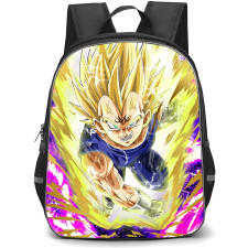 Dragon Ball Majin Vegeta Backpack StudentPack - Majin Vegeta A Warrior Obsessed