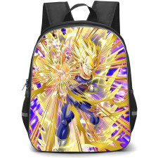 Dragon Ball Vegeta Backpack StudentPack - Super Saiyan 2 Vegeta Combative Will