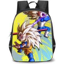 Dragon Ball Daima Backpack StudentPack - Dragon Ball Daima Vegeta And Goku Anime Rivals Poster