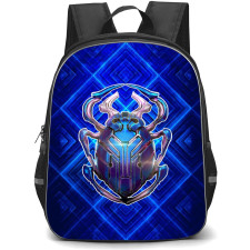 Blue Beetle Backpack StudentPack - Blue Beetle Scarab Sticker