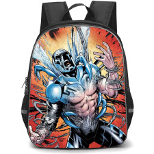 Blue Beetle Backpack StudentPack - Blue Beetle Transformation Comic Art