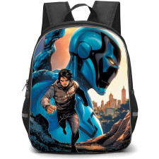 Blue Beetle Jaime Reyes Backpack StudentPack - Jaime Reyes Running Portrait Comic Art