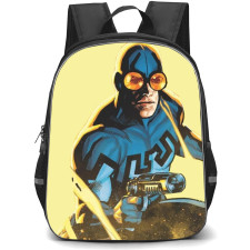Blue Beetle Ted Kord Backpack StudentPack - Ted Kord Attack Mode Sticker Comic Art