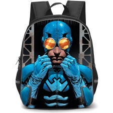 Blue Beetle Ted Kord Backpack StudentPack - Ted Kord Suit Up Portrait Comic Art