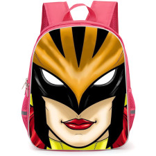 DC Hawk Girl Backpack StudentPack - Avatar Fierce Portrait