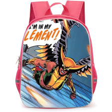 DC Hawk Girl Backpack StudentPack - Im In My Element Comic Art