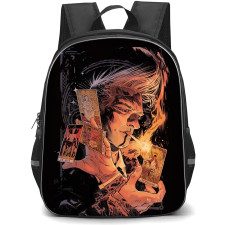 DC's Legends Of Tomorrow John Constantine Backpack StudentPack - John Constantine Burning Cards Illustration