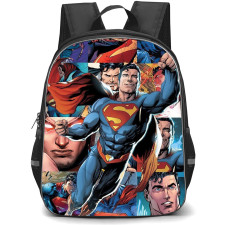 Superman Backpack StudentPack - Superman Comic Art Collage