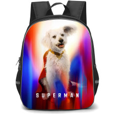 DC Comics Superman Backpack StudentPack - Dog Cape Portrait Poster