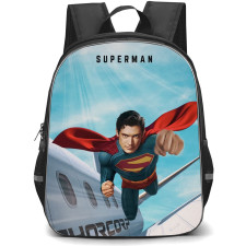 DC Comics Superman Backpack StudentPack - Flying Side Plane Poster