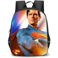 DC Comics Superman Backpack StudentPack - Superman Portrait Looking Side Portrait