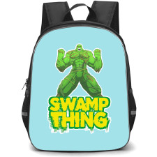 Swamp Thing Backpack StudentPack - Series Logo Portrait Screaming Sticker