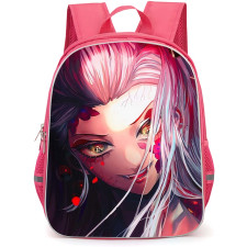 Demon Slayer Daki Backpack StudentPack - Daki Face Portrait Illustration