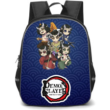 Demon Slayer Hantengu Backpack StudentPack - Hantengu Cartoon Art Sticker