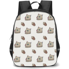 Demon Slayer Inosuke Hashibira Backpack StudentPack - Inosuke Hashibira Avatar Pattern Art