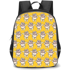 Demon Slayer Inosuke Hashibira Backpack StudentPack - Inosuke Hashibira Dancing Pattern Art