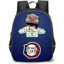 Demon Slayer Inosuke Hashibira Backpack StudentPack - Inosuke Hashibira Eating Sticker
