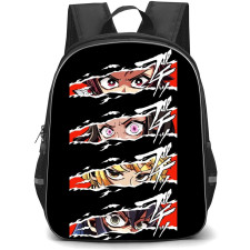 Demon Slayer Backpack StudentPack - Team Tanjiro Eyes Cartoon Art