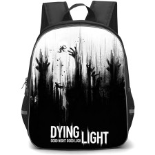 Dying Light Backpack School Bag StudentPack - Dying Light Black Shadow Hands Art