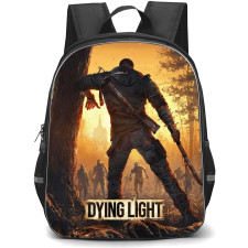Dying Light Backpack School Bag StudentPack - Dying Light Battle In Sunset Poster