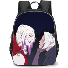 The Dragon Prince Mystery of Aaravos Backpack StudentPack - Blood Moon Huntress And Raya Battling