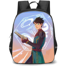 The Dragon Prince Mystery of Aaravos Callum Backpack StudentPack - Callum Reading Tome Illustration