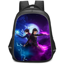 The Dragon Prince Mystery of Aaravos Backpack StudentPack - Callum And Claudia Casting Spells