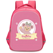 Duffy And Friends ShellieMay Backpack StudentPack - ShellieMay Portrait Illustration On Icon Pink Background