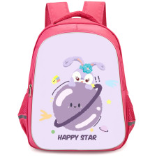 Duffy And Friends StellaLou Backpack StudentPack - StellaLou Happy Start Poster Purple Background