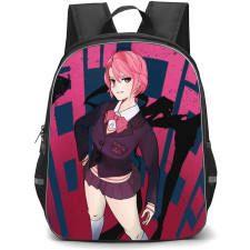 Dandadan Aira Shiratori Backpack StudentPack - Aira Shiratori Standing Kicking Shadow