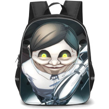 DanDaDan Backpack School Bag StudentPack - Alien Serpo Creepy Face Portrait