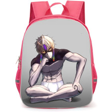 Dandadan Jin Enjoji Backpack StudentPack - Jin Enjoji Sitting Hands On Chin