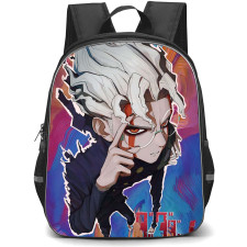Dandadan Ken Takakura Backpack StudentPack - Ken Takakura Holding Eyeglass