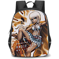 Danganropa Angie Yonaga Backpack StudentPack - Angie Yonaga Using Hammer Illustration