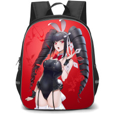 Danganropa Celestia Ludenberg Backpack StudentPack - Celestia Ludenberg Portrait Red Background