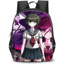Danganropa Backpack StudentPack - Characters Upside Down Checkered Background