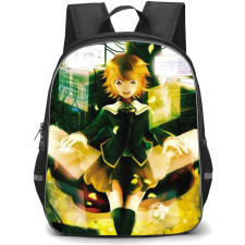 Danganropa Chihiro Fujisaki Backpack StudentPack - Chihiro Fujisaki Using PC Illustration