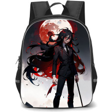 Danganropa Izuru Kamukura Backpack StudentPack - Izuru Kamukura Portrait Moon Background