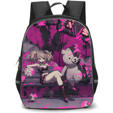 Danganropa Junko Enoshima Backpack StudentPack - Junko Enoshima Sitting Illustration