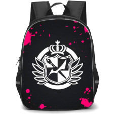 Danganropa Backpack StudentPack - Logo Watercolor Art Background