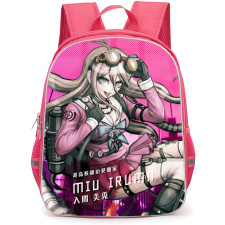 Danganropa Miu Iruma Backpack StudentPack - Miu Iruma Portrait Pink Background